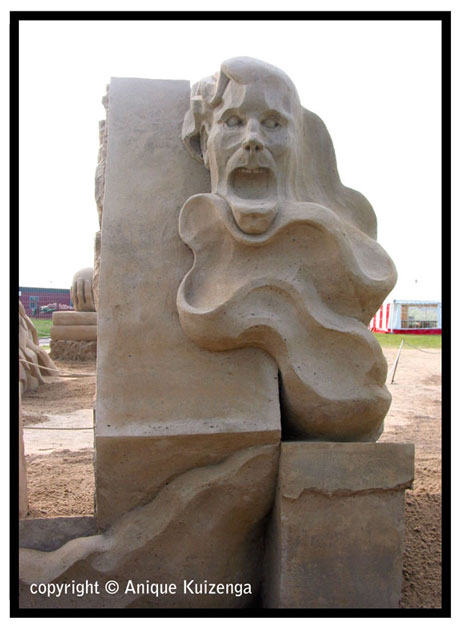 Korsor, Denmark, sandsculpture