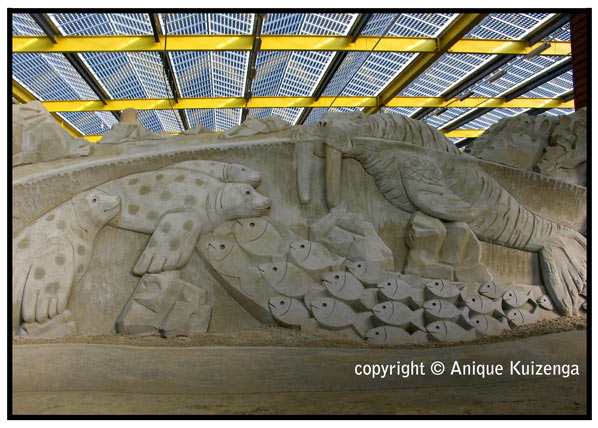 WFF wall, Haarlemmermeer, sandsculpture