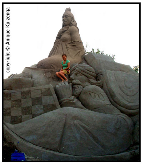 Antalya, Turkey, sandsculpture